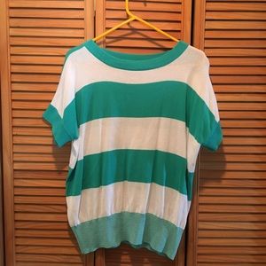 CJ Banks Short Sleeved Sweater